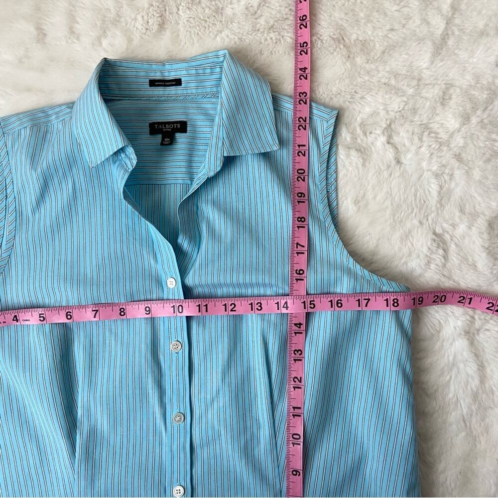 Talbots Button-Down Tank Top - Picture 4 of 5